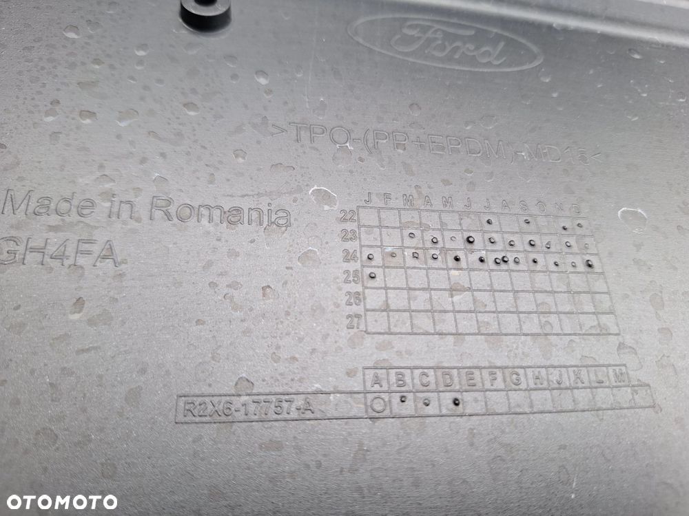 FORD TRANSIT COURIER ACTIVE MK3 III 23- KOLOR AGATE BLACK KBXEWHA ZDERZAK PRZÓD PRZEDNI ORYG R2X6-17757-A WYSYŁKA 24H - 13