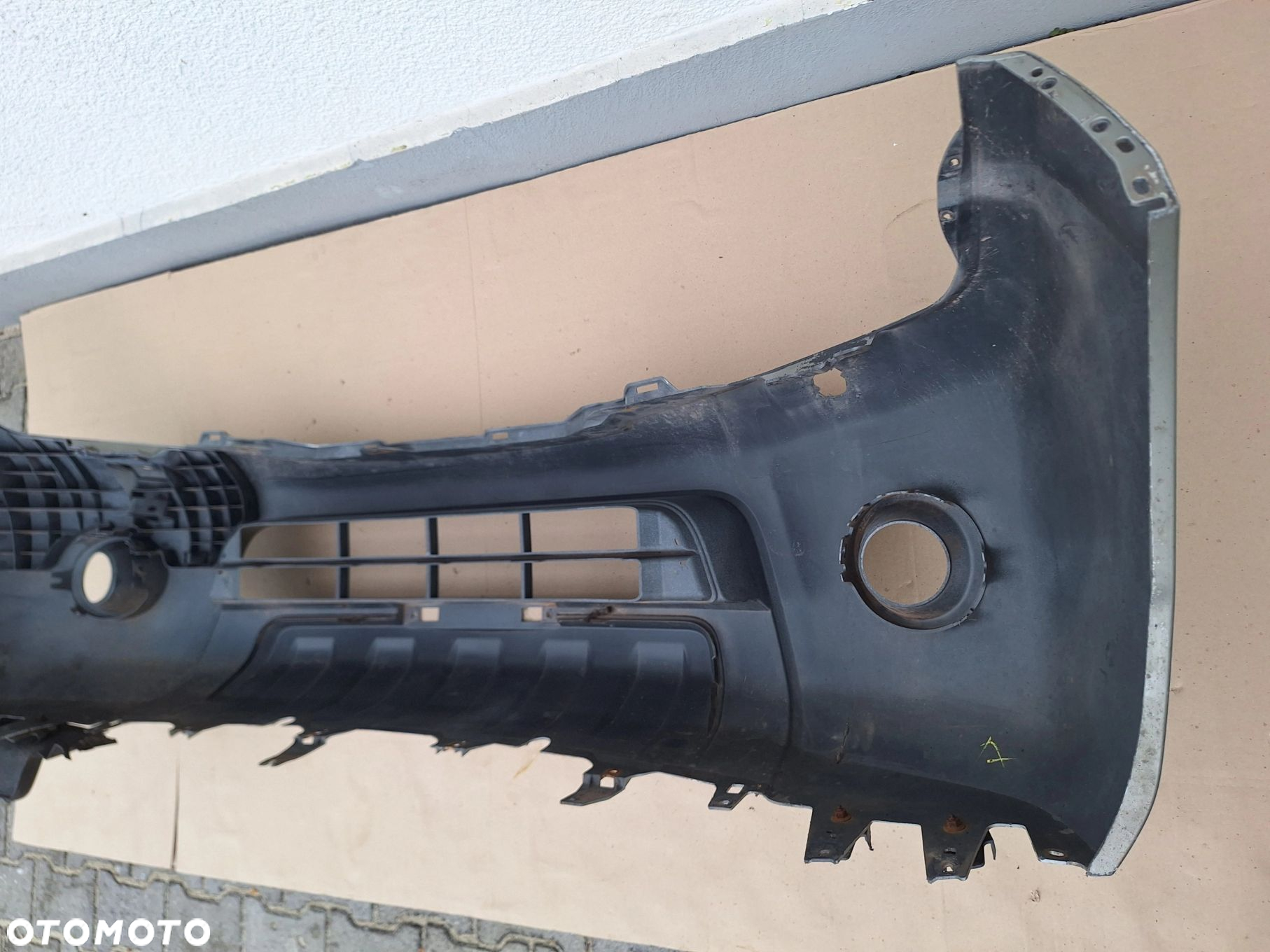 NISSAN NAVARA III D40 LIFT ZDERZAK PRZÓD PRZEDNI ORYG. NISSAN 620225X00H WYSYŁKA 24H - 13