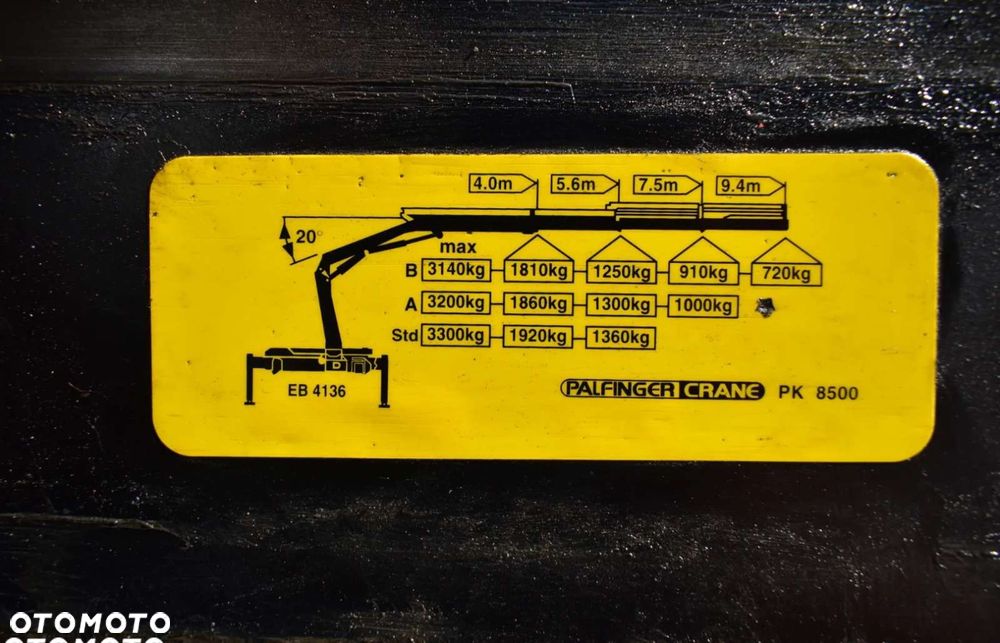 Mercedes-Benz AXOR 1824 4x4 PALFINGER PK 8500 HDS Żuraw - 30