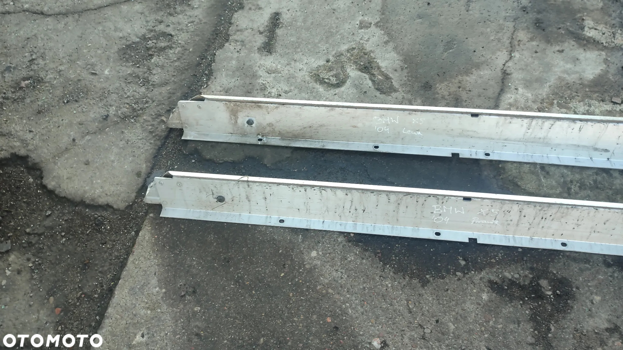 BMW X5 I E53 04r nakladka stopien schodek progu prawa i lewa - 3