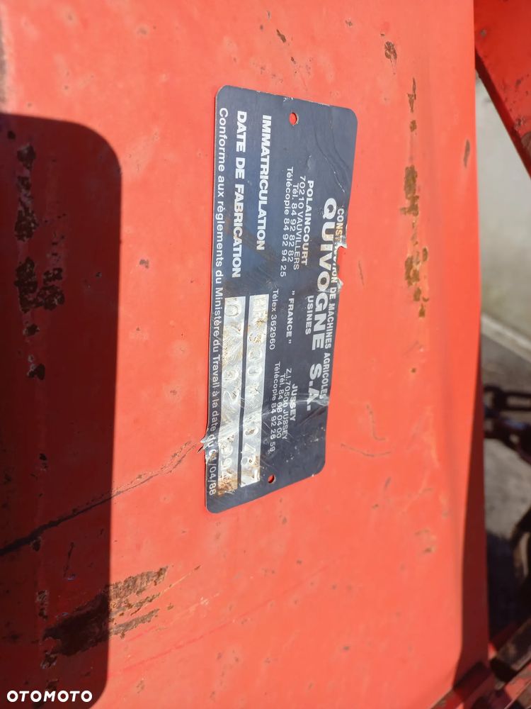 Części do brony wirowej QUIVOGNE HR 300 hydropak,koło zębate,rotor,przekładnia,wałek,rama,trzymak noży, - 2