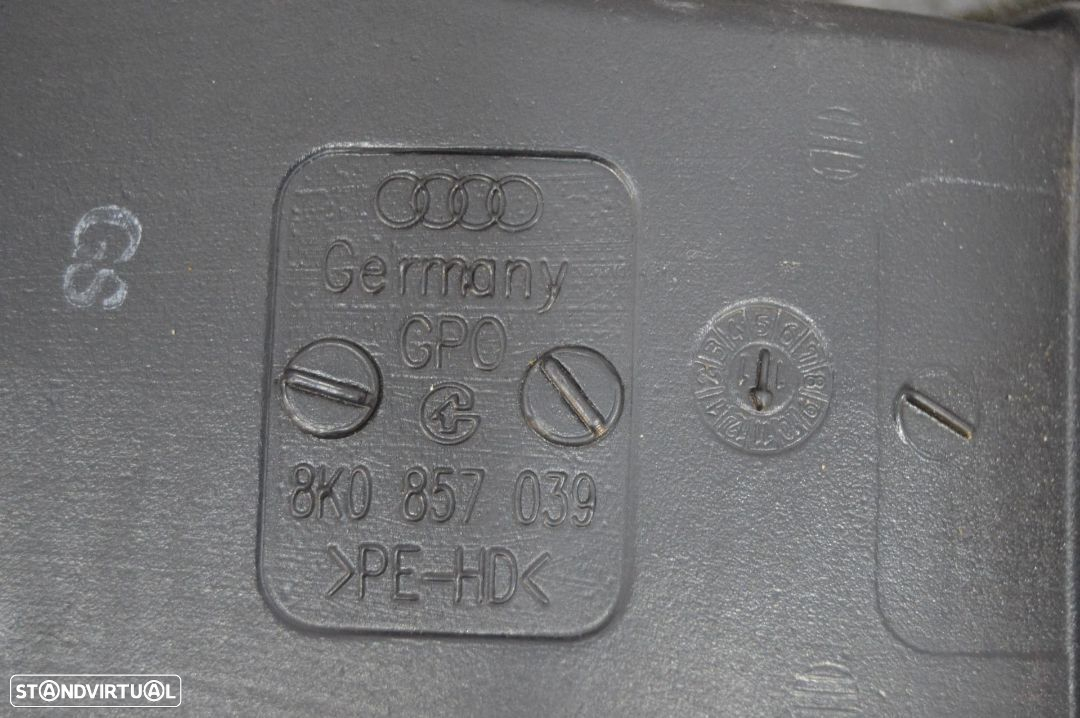 CLIMATRONIC GUIA GRELHA AR CONSOLA CENTRAL APOIO BRAÇO 8K0857039 AUDI A5 8T 8T3 - 7