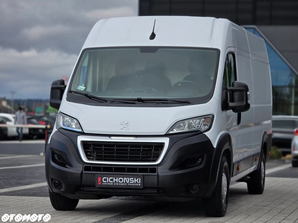 Peugeot Boxer L4H2 Extra Long 2.2 Diesel 165 Koni BEZWYPADKOWY z Polskiego Salonu I Model 2023 rok IPierwszy i Jedyny Właściciel I SERWISOWANY I Wyjątkowo Atrakcyjny Egzemplarz I - 2