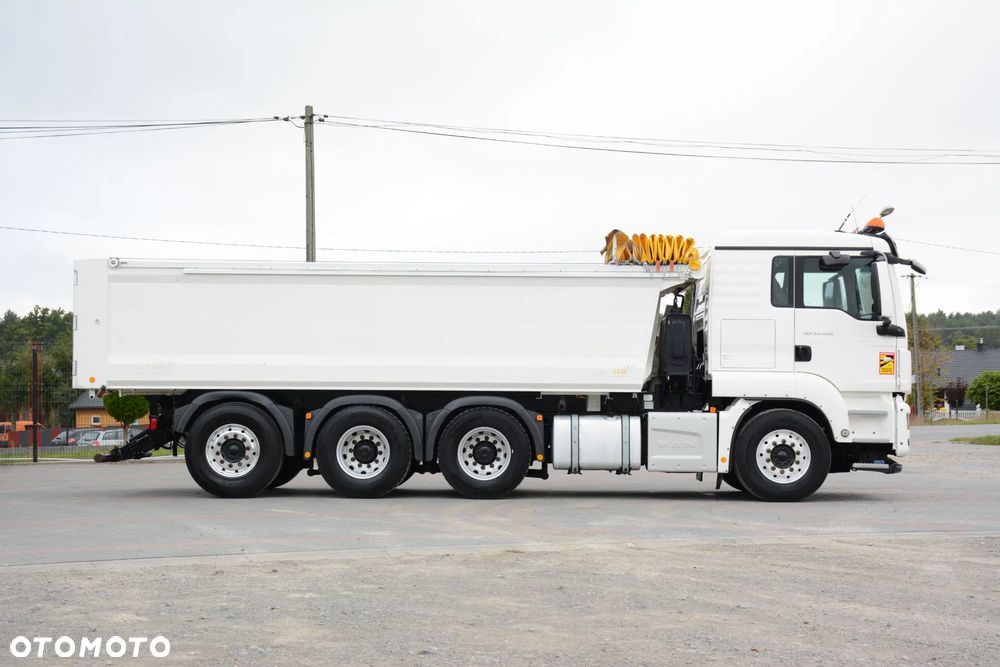 MAN TGS 35.440 / 2015 / 8x4 / Niska waga / Podnoszona, skrętna oś / Retarder - 8