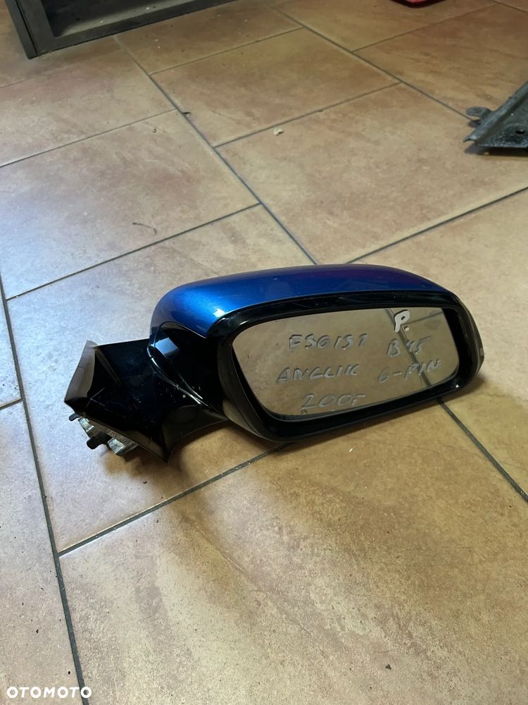 LUSTERKO BMW F30 F31 PRAWE ANGLIK B45 6PIN - 1