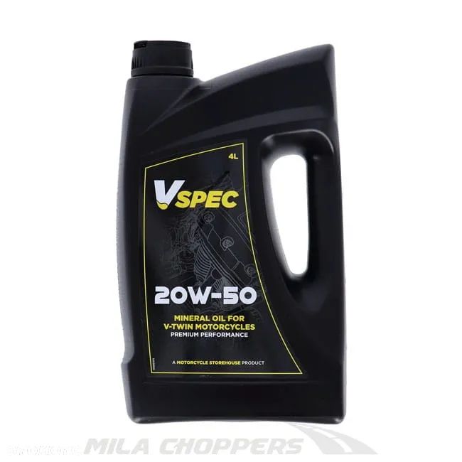 Vspec olej silnikowy 20W50 mineralny 4 litry Harley - 1