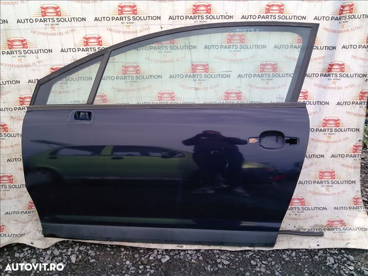 coltar geam  stanga fata citroen c4 - 1