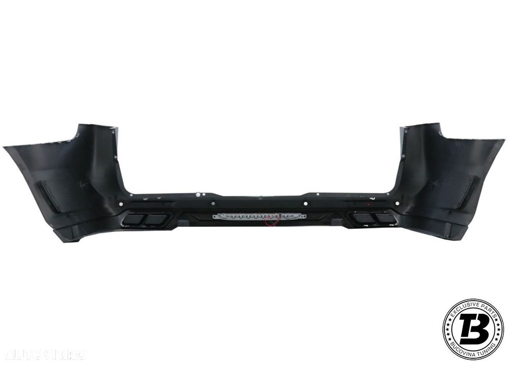 Pachet Exterior compatibil cu Mercedes V Class W447 AMG Design - 14