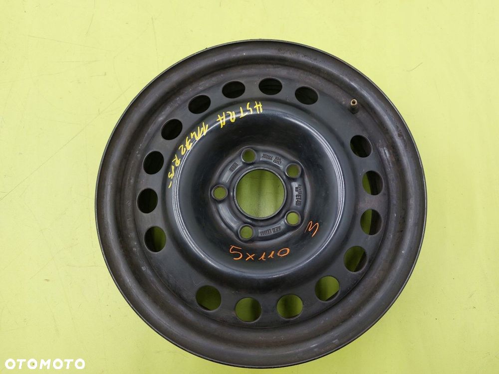 Felga stalowa 6J 15 5X110 ET 49  OPEL ASTRA II G 1998-2009 - 1