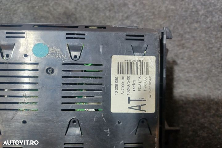 Display bord 13208089 317099190 Opel Astra H [2004 - 2007] wagon 1.7 - 4