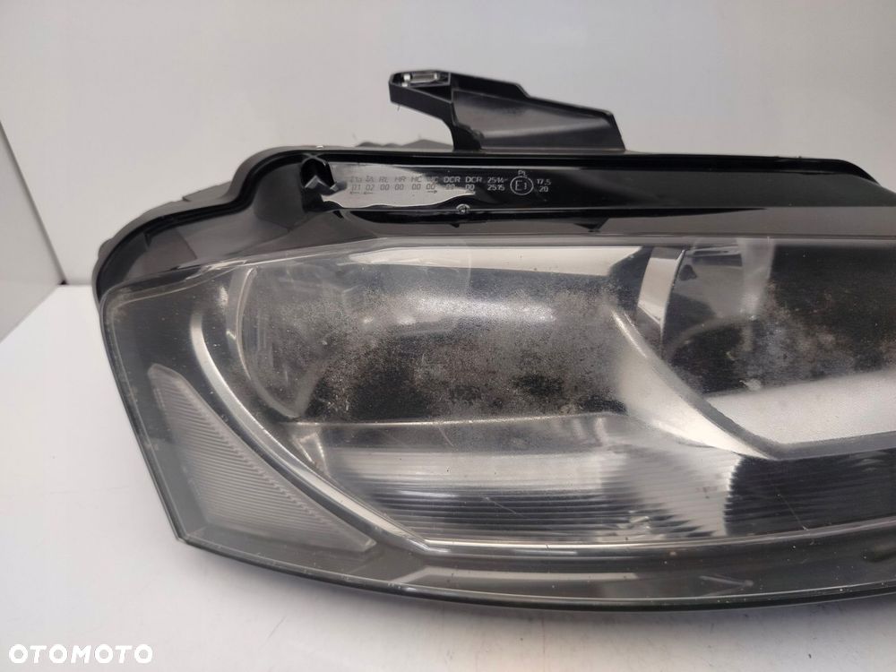 audi a3 8p lift 08r- reflektor lampa prawy przód prawa przednia - 3