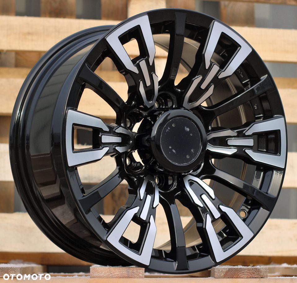 4x Felgi 17 6x139,7 MITSUBISHI L200 Pajero NISSAN Patrol Navara m.in. do TOYOTA Hilux - B1865 - 1
