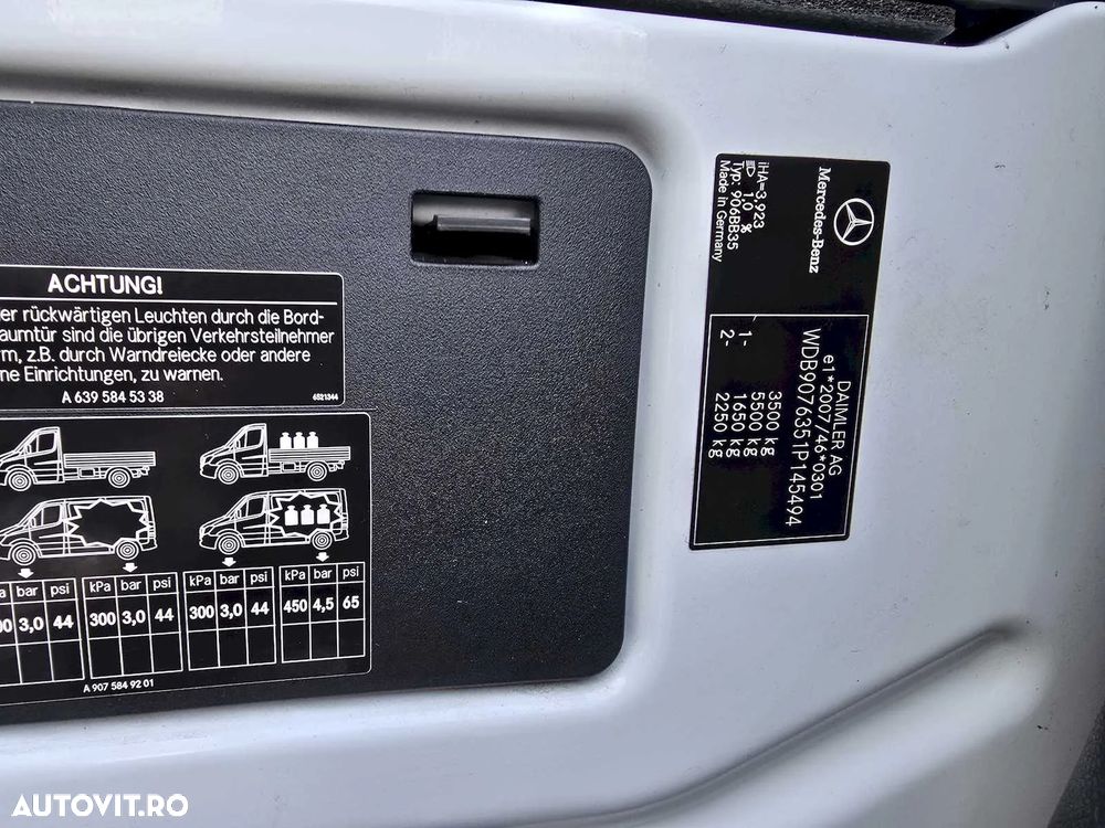 Mercedes-Benz Sprinter 314 CDI LUNG, motor 2.2 143 CP, 2019. - 31
