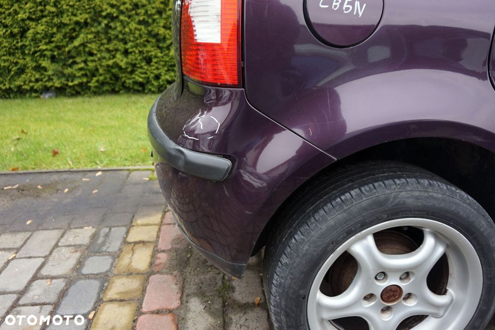 ZDERZAK TYLNY POLO IV 9N 5D HB LC3W  FIOLETOWY VOLKSWAGEN 2001-2004 - 5