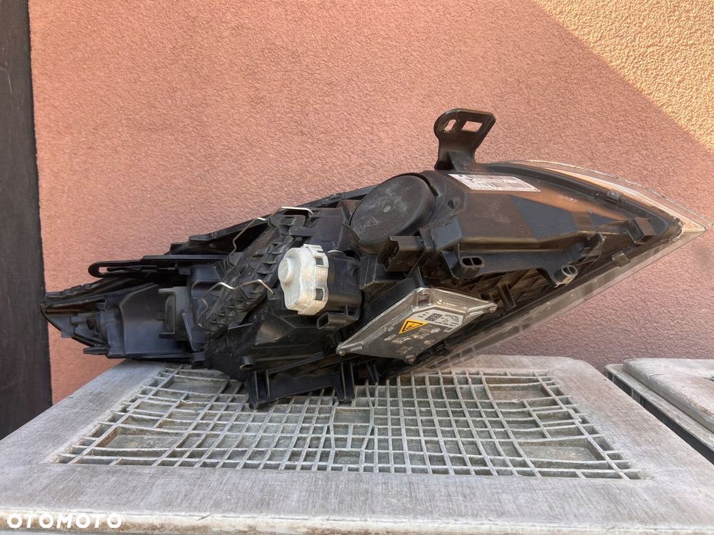 Lampa przednia RENAULT MEGANE III XENON LEWA CZARNA EUROPA ORYGINALNA AL - 2