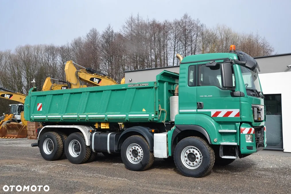 MAN TGS 35 480, BORDMATIC, MANUAL, WYWROTKA KIPER MEILLER,8X4 - 13