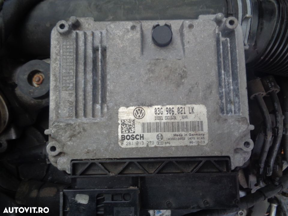 Vand Calculator Motor Ecu Volkswagen Golf5, Touran 1.9 TDI 105CP BXE - 1