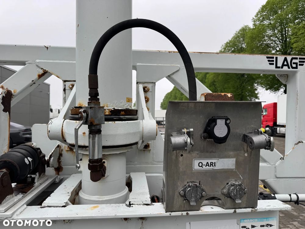 Lag Podkontenerowa z wywrotem !!  Hydraulika!!, 117.000km!! - 17