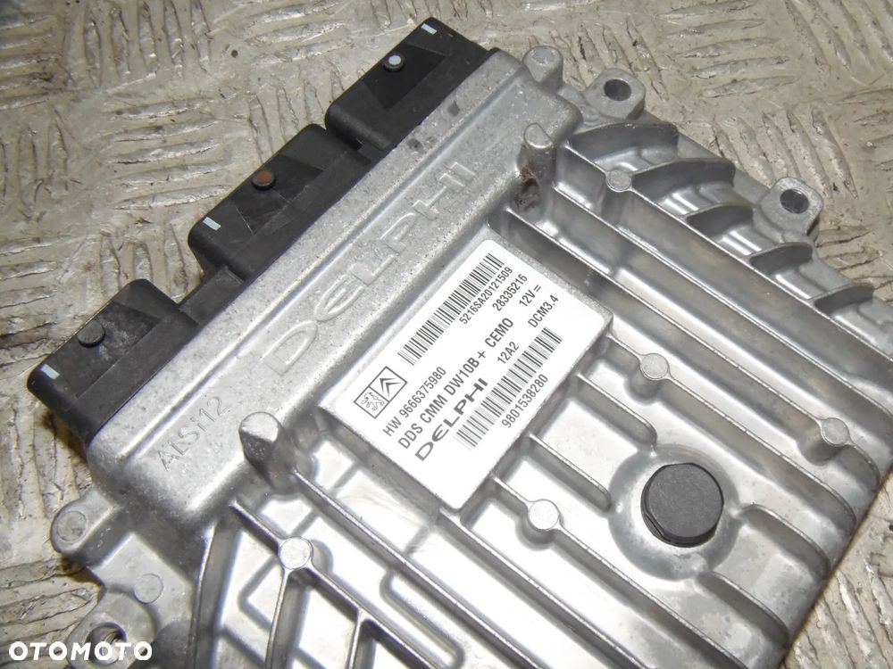 KOMPUTER SILNIKA PEUGEOT I 508 2.0 HDI 2012 9666375980 9801538280 - 3