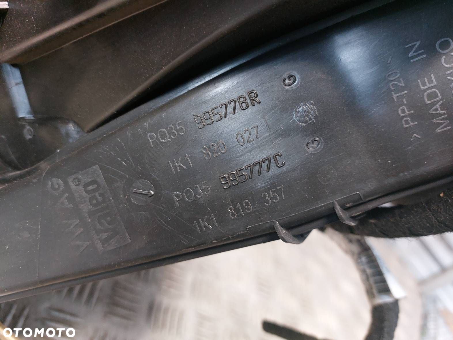 OBUDOWA NAGRZEWNICY VOLKSWAGEN JETTA V 1K1820308 1K1819515 1KD819015 - 10