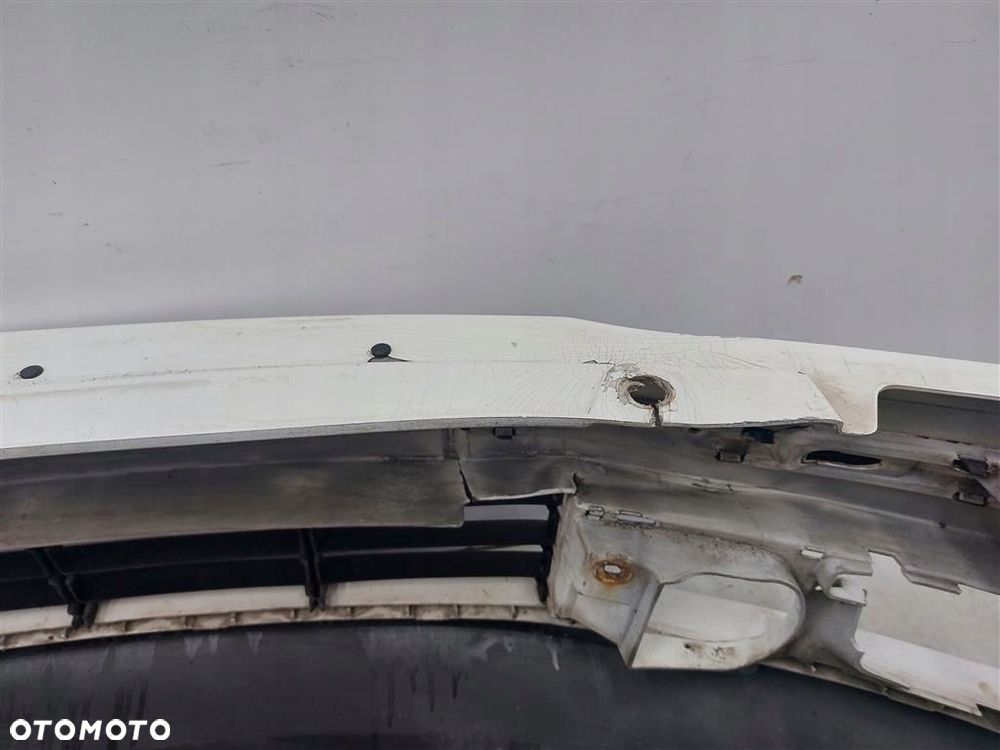 Zderzak przód przedni KRATKA Skoda Octavia II 04-13 BIAŁY 1Z0807221 - 15