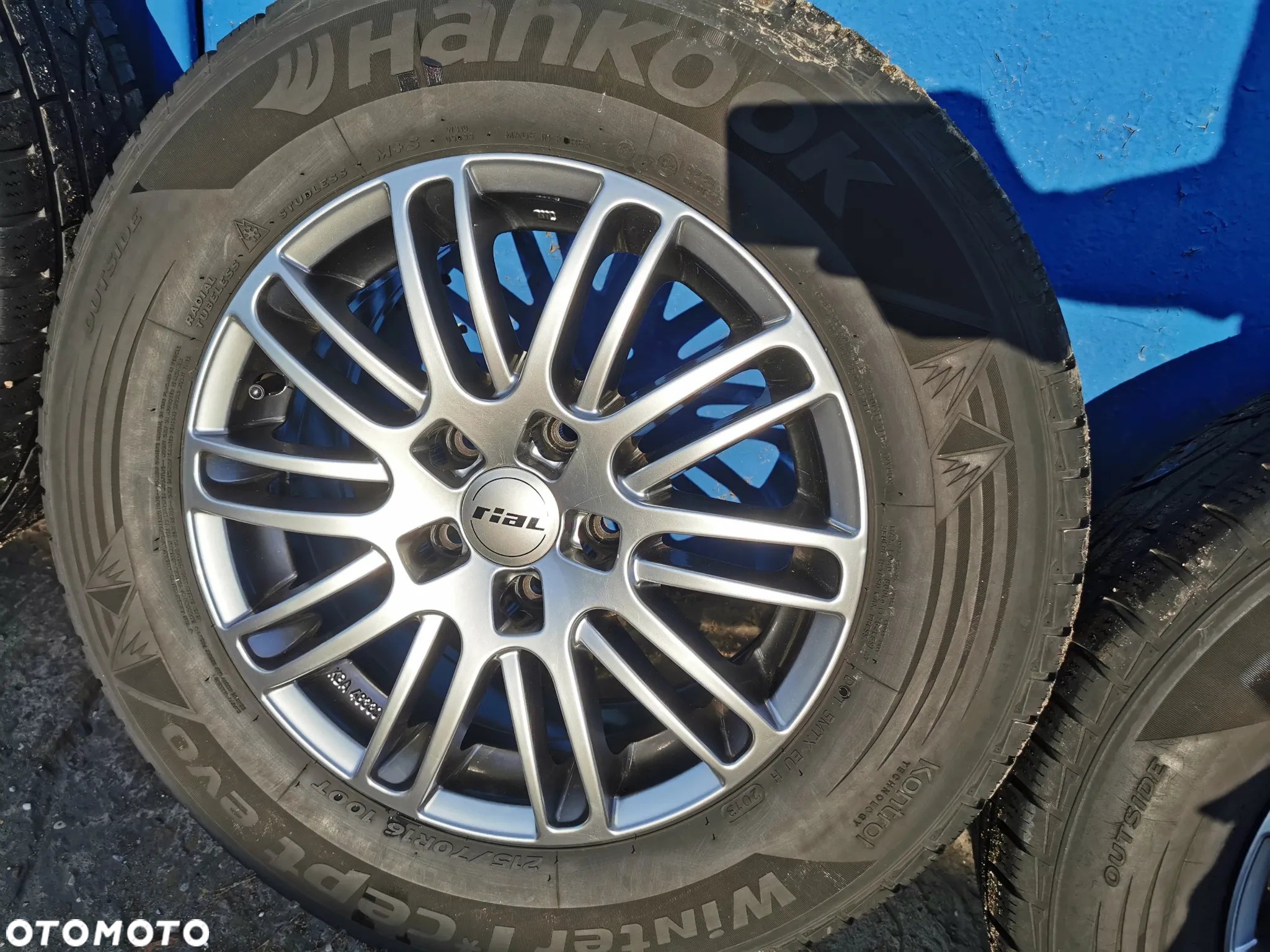 Rial Koła aluminiowe felgi 16x7J ET38 5x114,3 alufelgi - 4