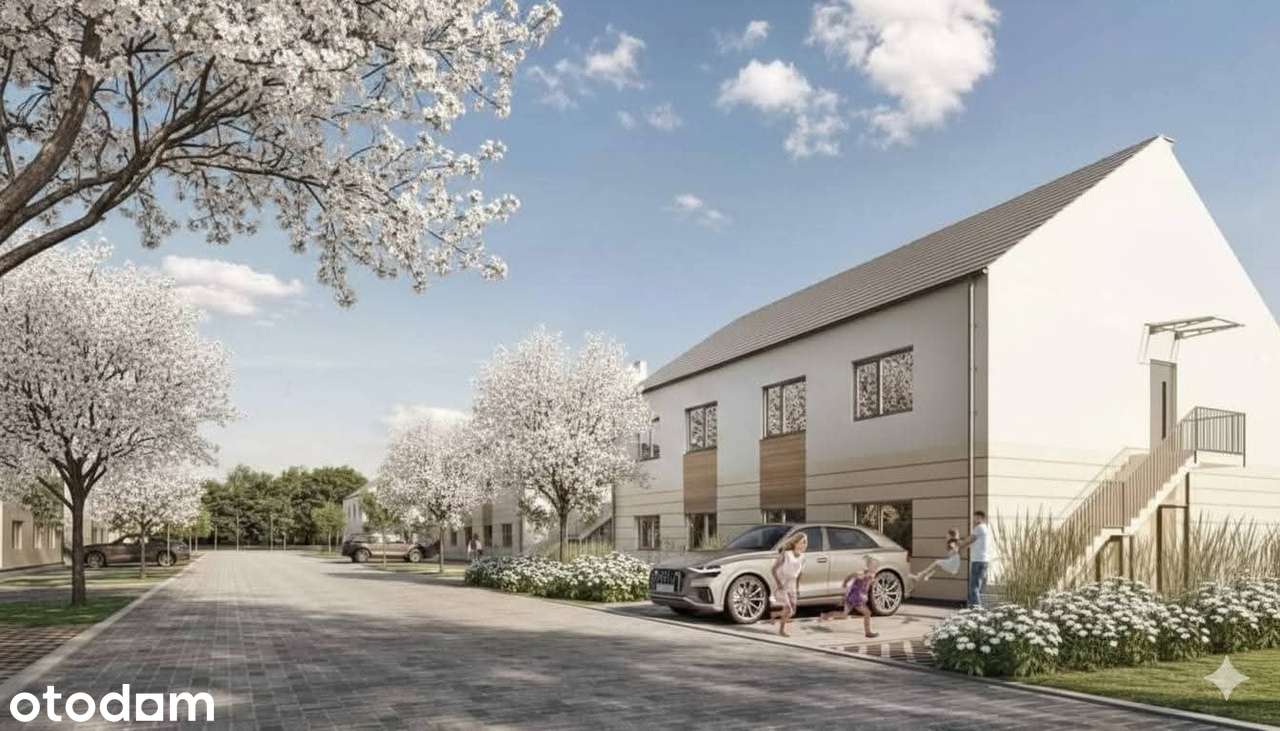 73 m² + OGRÓD 40 m² +m. parkingowe + rolety - odbiór CZERWIEC 2026