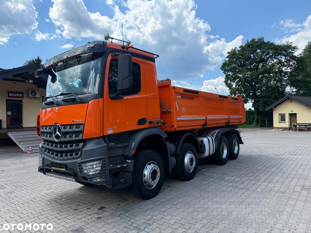 Mercedes-Benz 3551 AROCS wywrotka 3-str. MEILLER, BORDMATIC, MANUAL, 245 t.km.! - 5