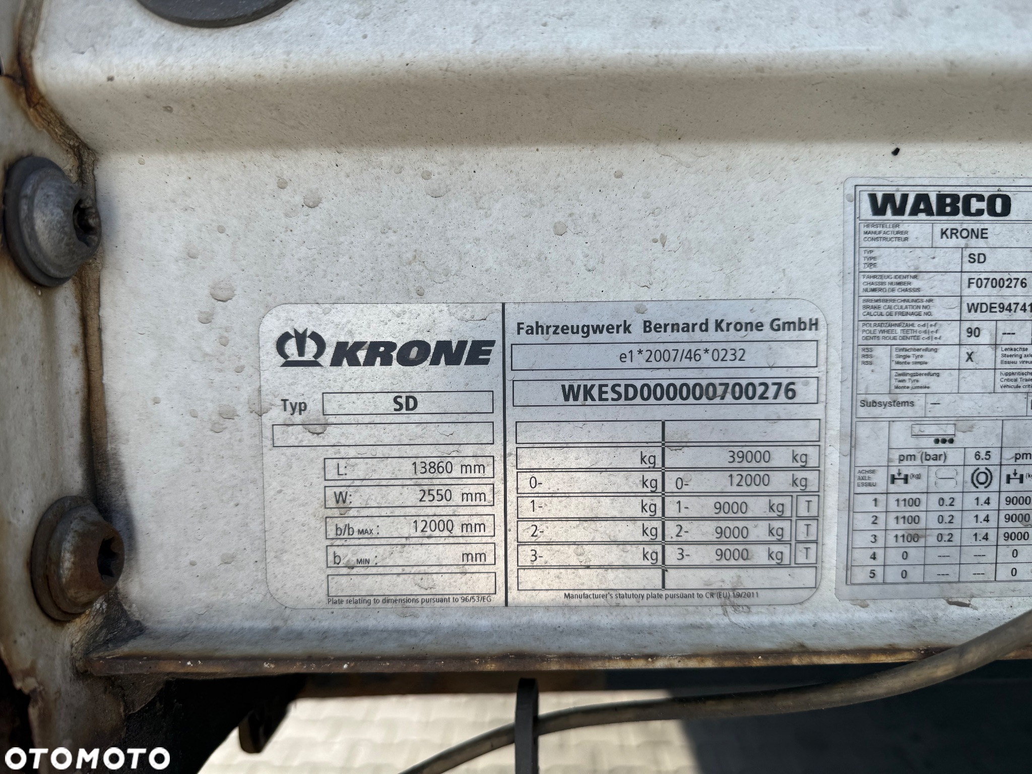 Krone SD - 9
