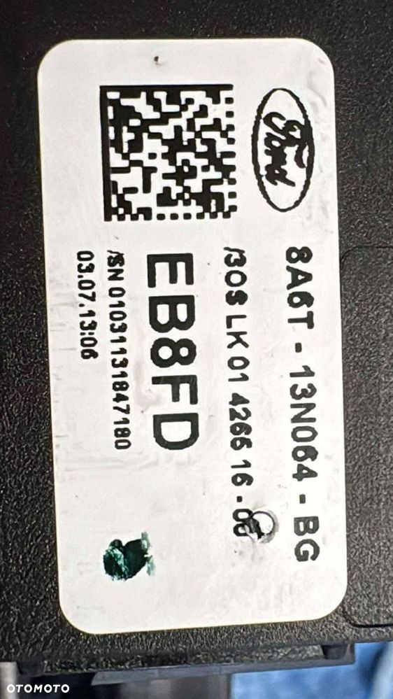 Przełącznik kierunkowskazów/wycieraczek z taśmą Ford fiesta mk7 lift - 4