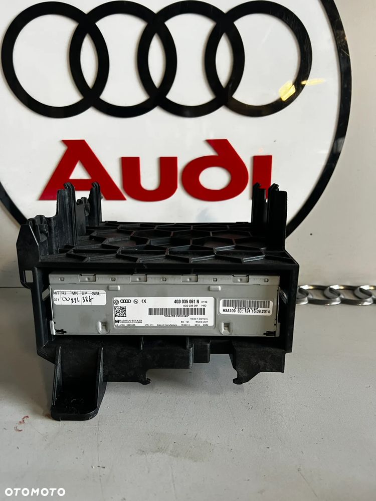 TUNER MODUŁ RADIO AUDIO AUDI A4 B8 A5 8T Q7 4L LIFT 4G0035061N - 1