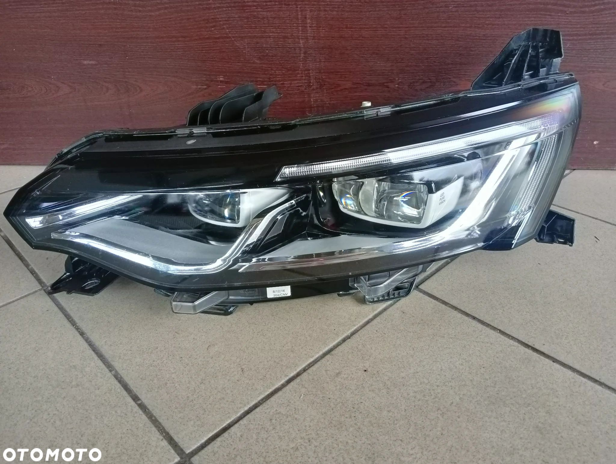 Renault Talisman Full Led lewy reflektor lampa Europa - 1