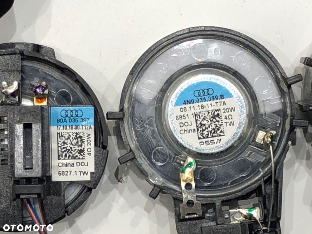 GŁOŚNIKI KOMPLET  AUDI A8 D5 (4N2, 4N8) 2017 - 2022 50 TDI Mild Hybrid quattro 210 kW [286 KM] - 14