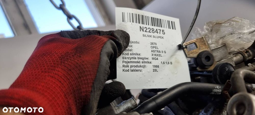 SILNIK SŁUPEK OPEL ASTRA II G - 5