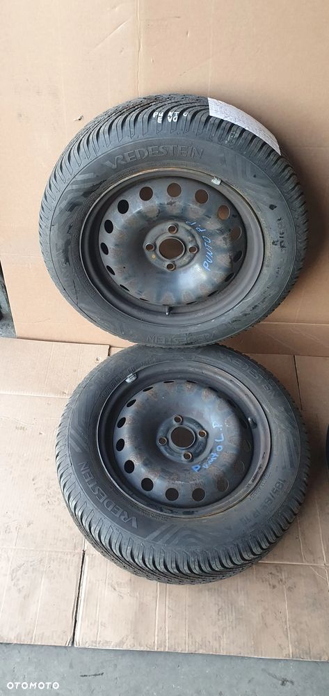 Felgi stalowe z oponami 4X100 ET43 6J R15 Fiat Punto EVO 51763241 - 2