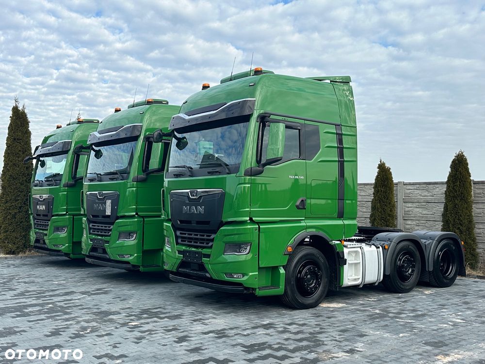 MAN / TGX / 26.510 / 6X2 / GX / PUSHER / DMC 65T / Oś-Skrętna-Podnoszona /