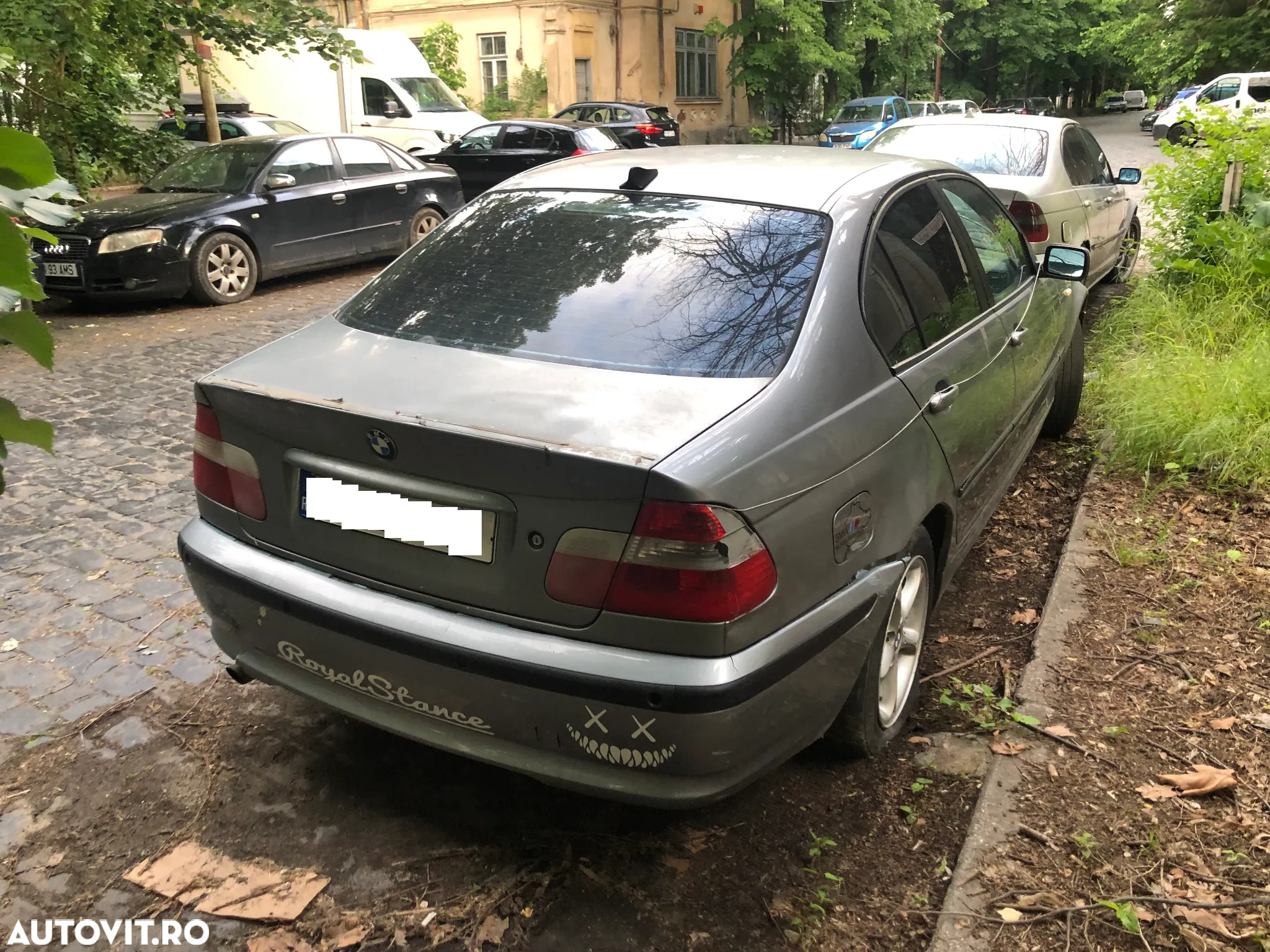 Dezmembrez Bmw Seria 3 E46  316i facelift 2003 gri verzui volan stanga - 4