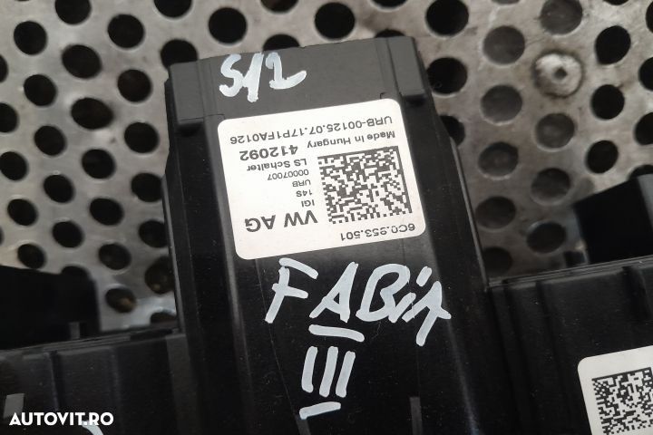 ANSAMBLU MANETE SEMNALIZARE + STERGATOARE 6C0953501 6C0953501 Skoda F - 4