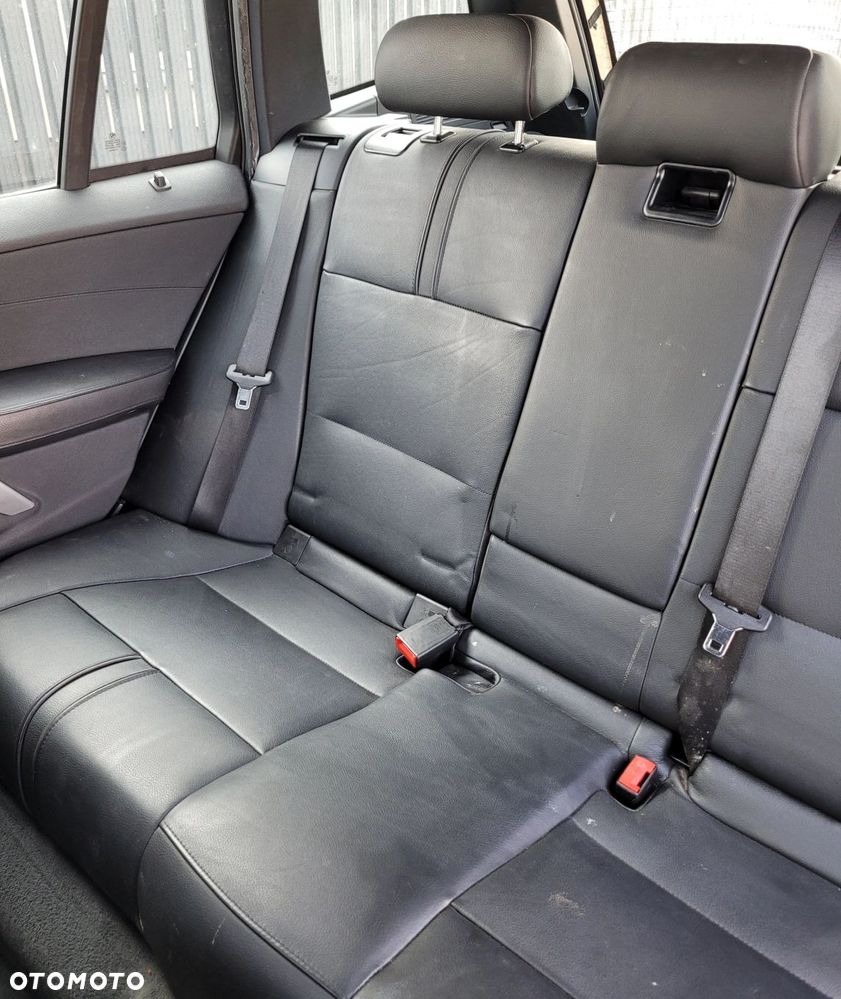 KANAPA TYŁ TYLNA SIEDZISKO OPARCIE CZARNA SKÓRA BMW X3 E83 - 3