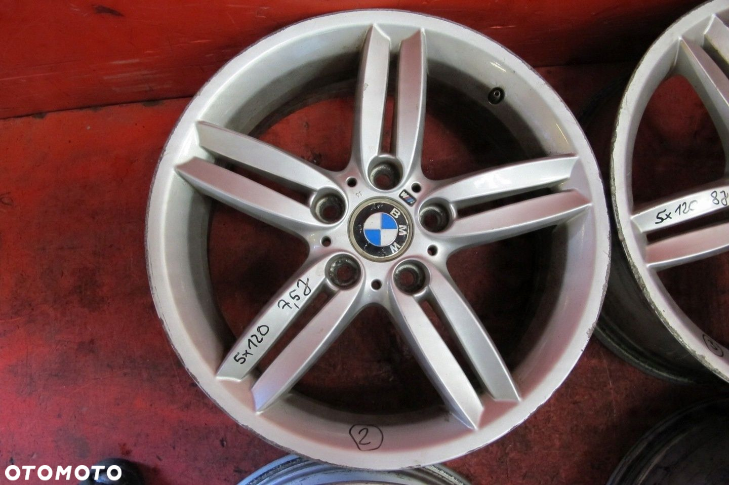 BMW I E87 FELGI ALUMINIOWE M-PAKIET 18 5x120 7.5J ET49 8036939 8J 8036940 - 7