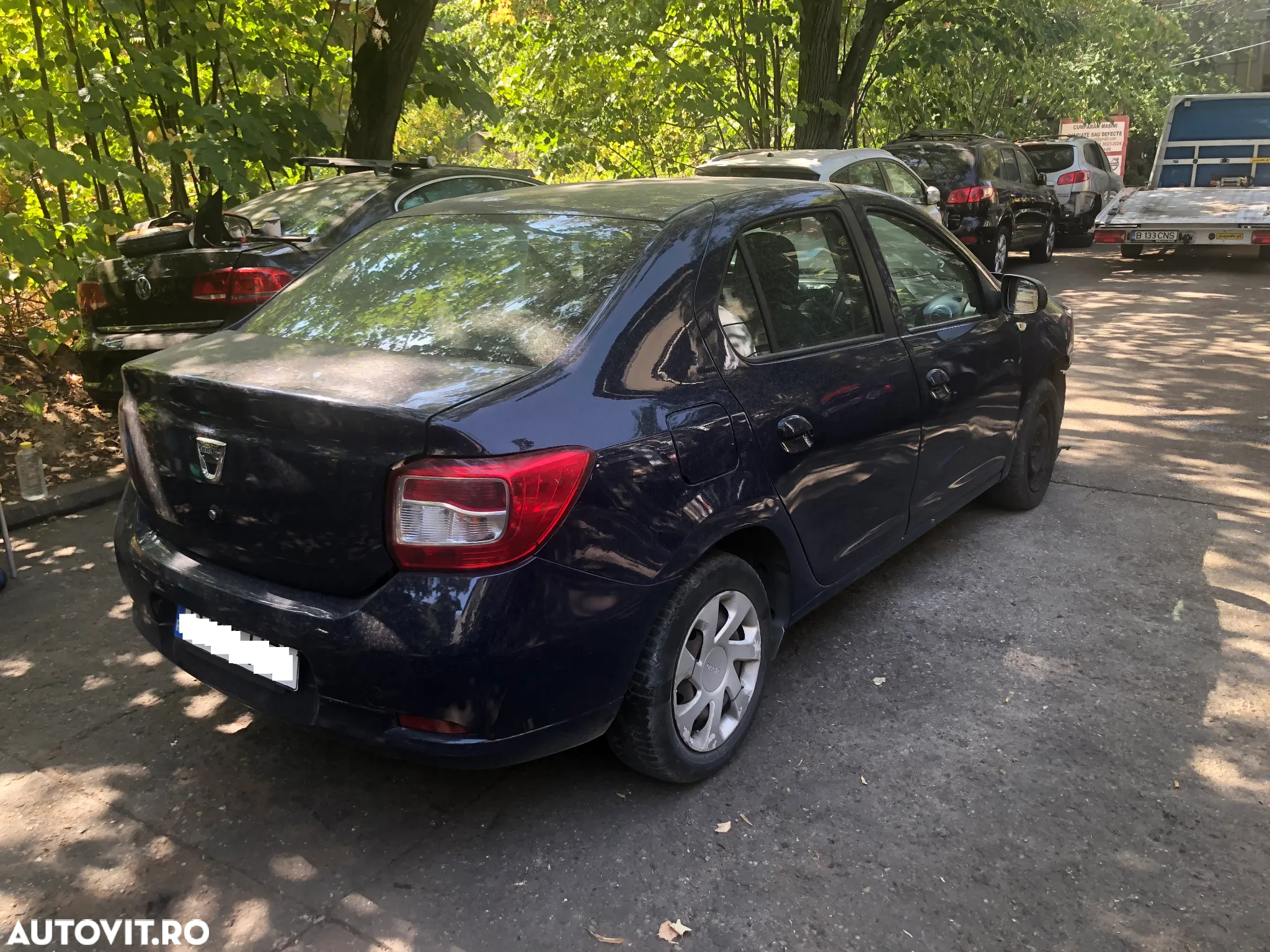 Dezmembrez Dacia Logan II 2015 1,2 benzina albastru - 5