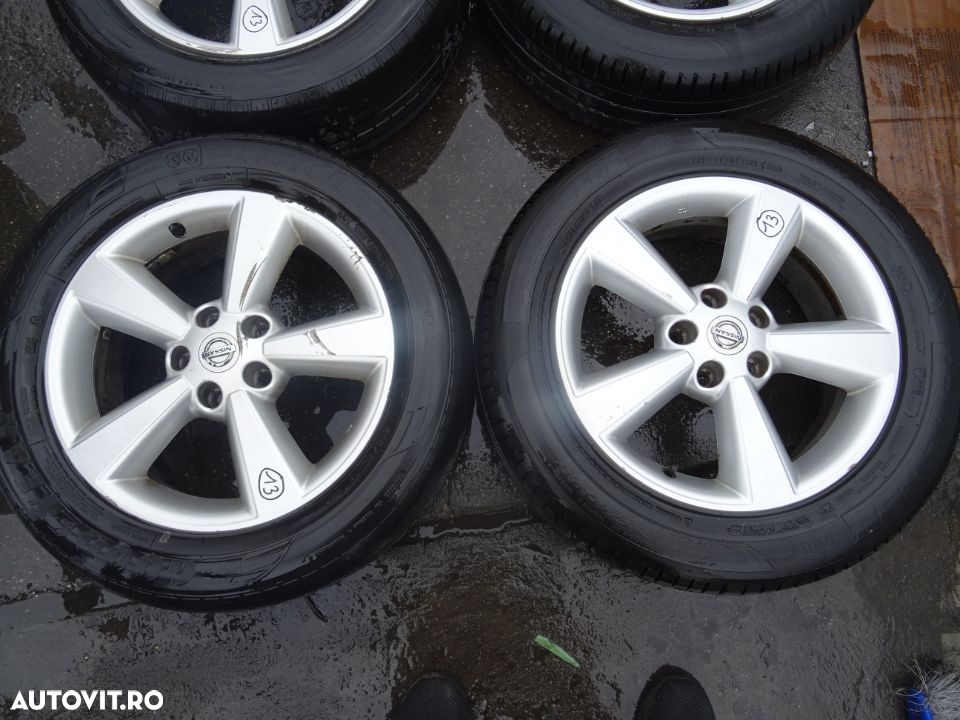 Vand Jante aliaj cu Cauciucuri Nissan Qashqai 215/60 R17 din 2009 - 3