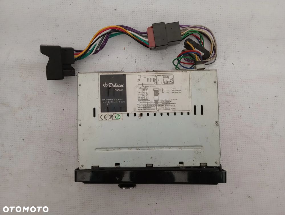 Radio Samochodowe Dibeisi  DBS006 - 3