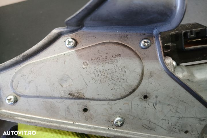 Motoras stergator luneta 85130-0D080 259600-2660 85130-0D080 259600-2 - 4