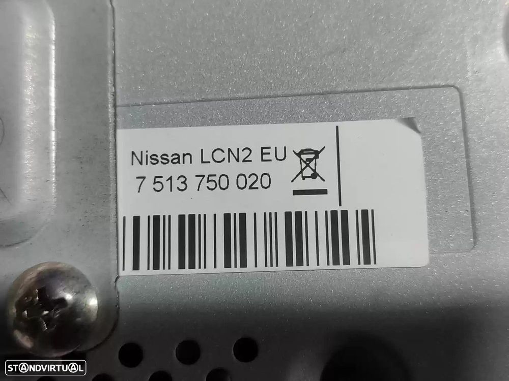 SISTEMA NAVEGAÇÃO GPS NISSAN NOTE 2014 -7513750020 - 1