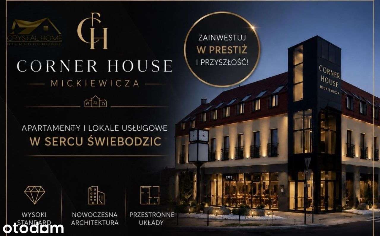 Corner House Mickiewicza 1 / kawalerka