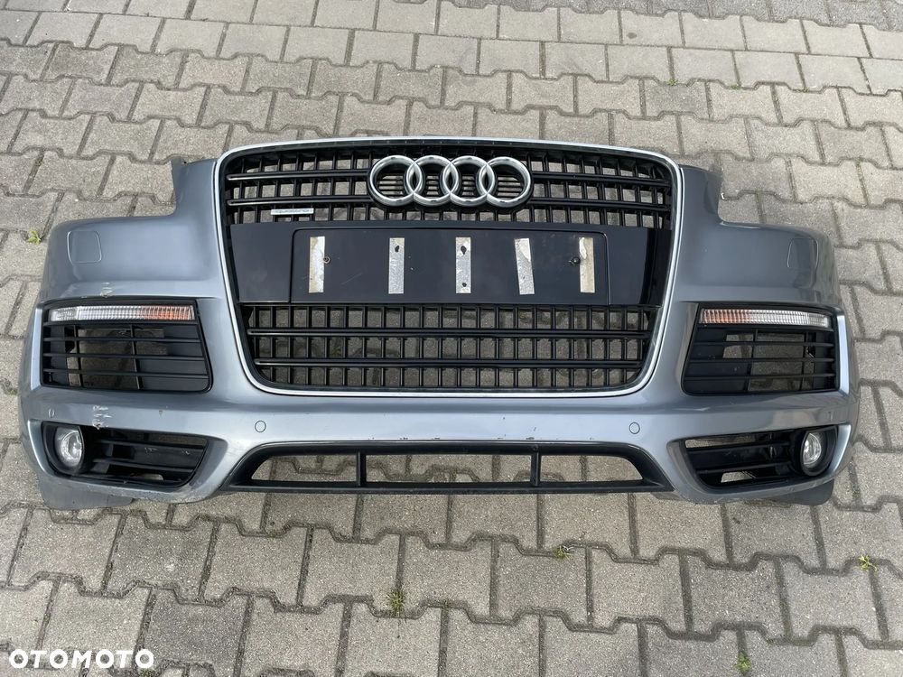 Audi Q7 4L S-line zderzak przód przedni LY7G. - 1