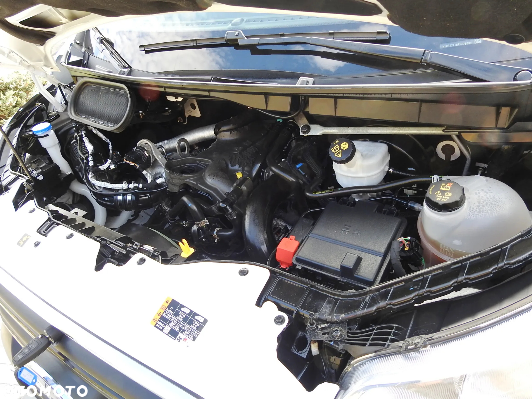 Ford TRANSIT FURGON BRYGADÓWKA 6 MIEJSCA TEMPOMAT KLIMATYZACJA LEDY 130KM [ J78198 ] - 22