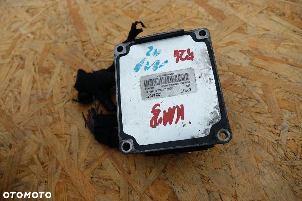 STEROWNIK SILNIKA KOMPUTER OPEL MERIVA A 1.6 16V 12214830 DYDT - 2