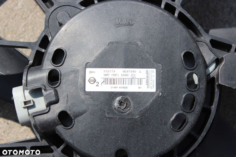 Wentylator Obudowa Nissan Qashqai II 1.5 DCI - 4